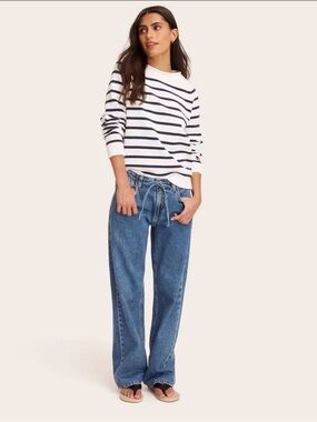 Parke x Target Mid-Rise Drawstring Baggy Jeans